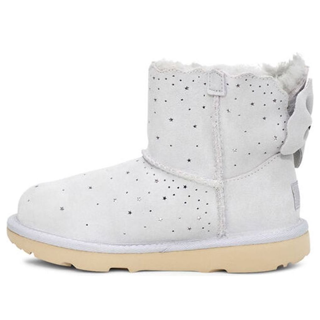 UGG Mini Bailey Bow II Starry Lite 'Grey White' 1107150K-GRV