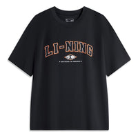 Li-Ning Anything Is Possible Graphic T-shirt 'Black' AHSU533-1