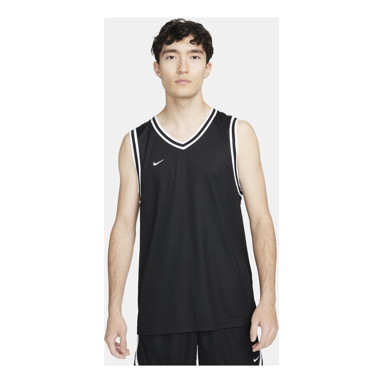 Nike DNA Basketball Jersey 'Black White' FQ3708-010