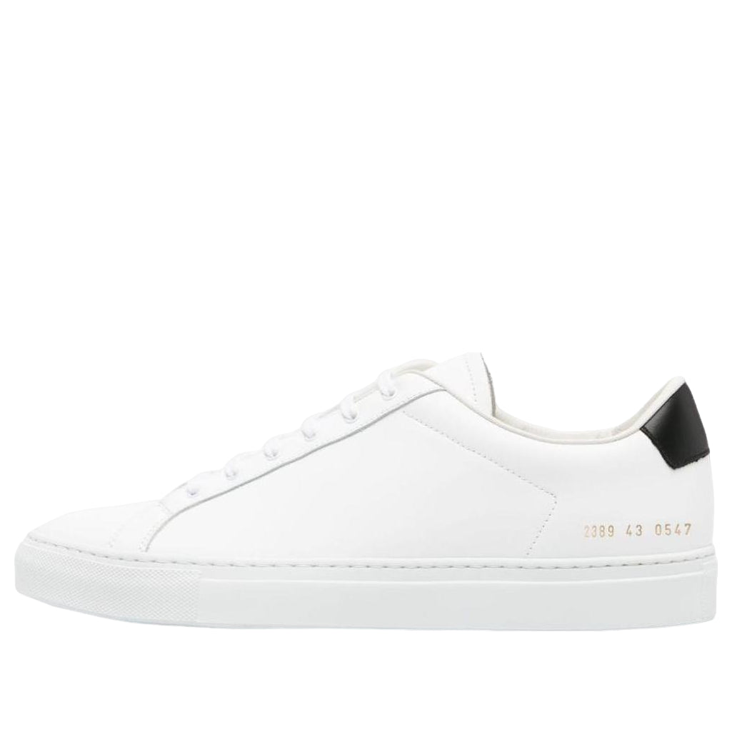 Common Projects Retro Classic Low 'White Black' 2389-0547