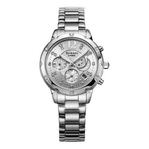 CASIO Elegant Business Watch SHE-5017D-7A Silver Analog SHE-5017D-7A2021
