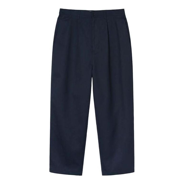 Stussy Volume Pleated Trouser 'Navy' 116537