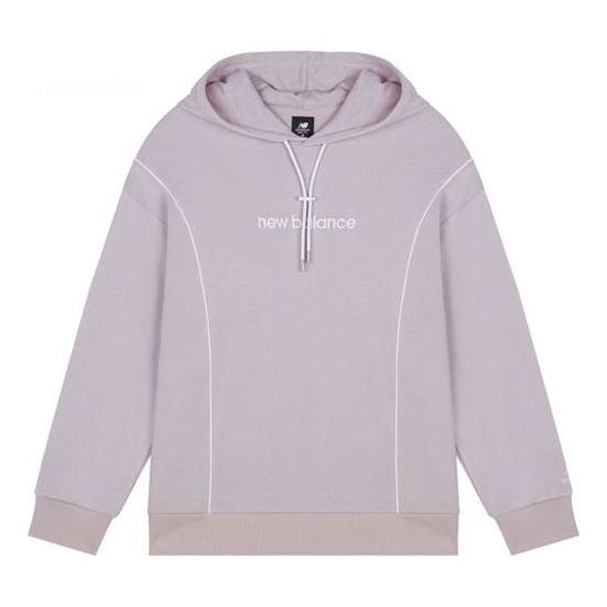 (WMNS) New Balance Athletics Sweatshirt Asia Sizing 'Lilac' AWT11502-LWD