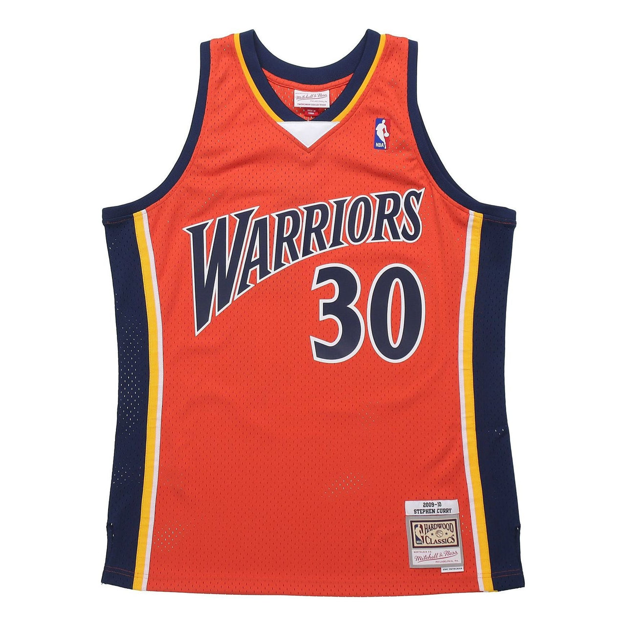 M&N G2 2nd Gen Swingman Retro Jersey Warriors 0910 #30 Stephen Curry SMJYAC18086-GSWDKOR09SCU