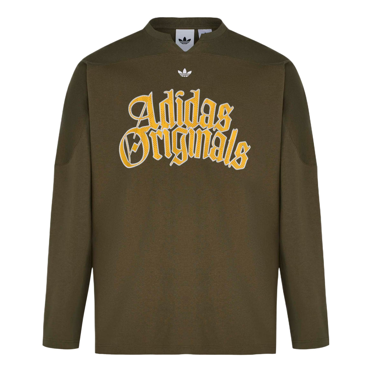 adidas OG M Tee LS T-Shirt Asia Sizing 'Olive Strata' KT3038
