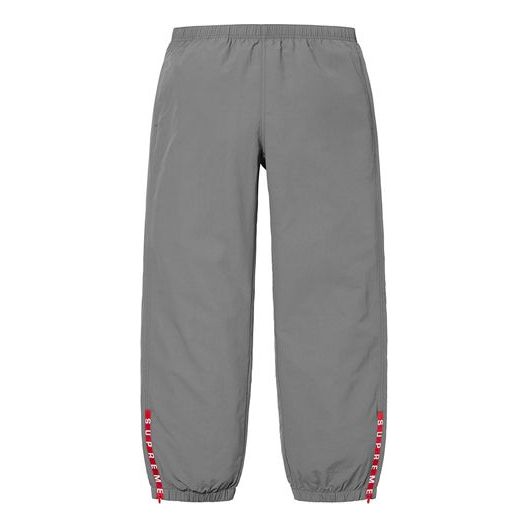 Supreme SS22 Week 12 Warm Up Pant Logo SUP-SS22-726-DGRY