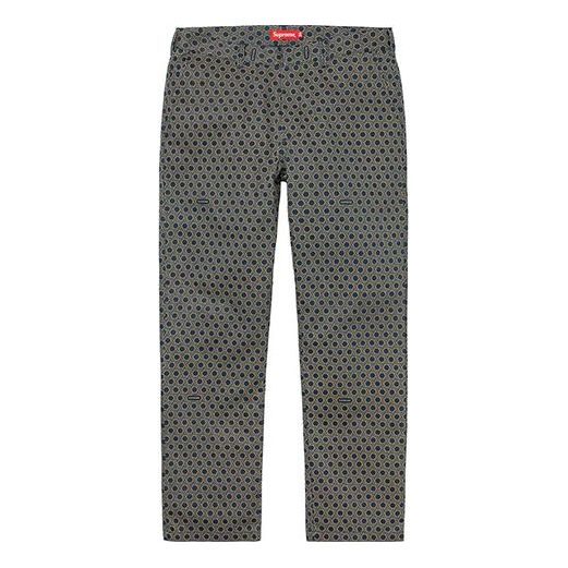 Supreme FW19 Week 1 Work Pant Long Pants Unisex Gray SUP-FW19-129
