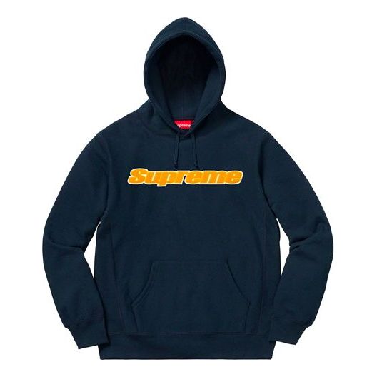 Supreme SS19 Chenille Hooded Sweatshirt logo SUP-SS19-023