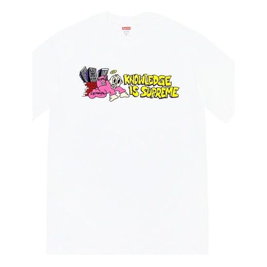 Supreme SS22 Week 1 Knowledge Tee T SUP-SS22-002-WHI