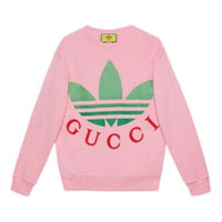 (WMNS) Gucci x adidas Cotton Sweatshirt 'Pink' 721361-XJE2B-5904