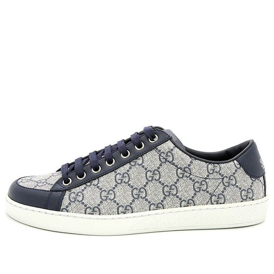 Gucci GG Supreme Low 'Navy' 322735-KHN80-4060