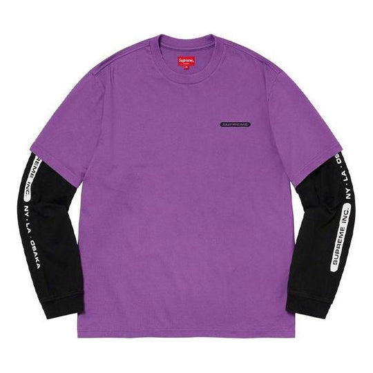 Supreme SS21 Week 2 Supreme Inc Paneled Top T SUP-SS21-504-PUR