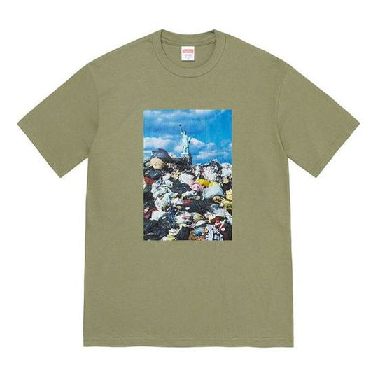 Supreme FW22 Week 1 Trash Tee T SUP-FW22-020-OLIGRN