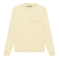 Fear of God Essentials FW22 Long Sleeve Tee Canary FOG-FW22-551