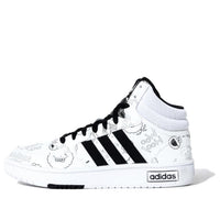 adidas x Sesame Street HOOPS 3.0 'White Black' HQ9813