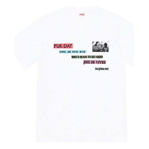 Supreme FW22 Week 1 Joie De Vivre Tee T SUP-FW22-007-WHI