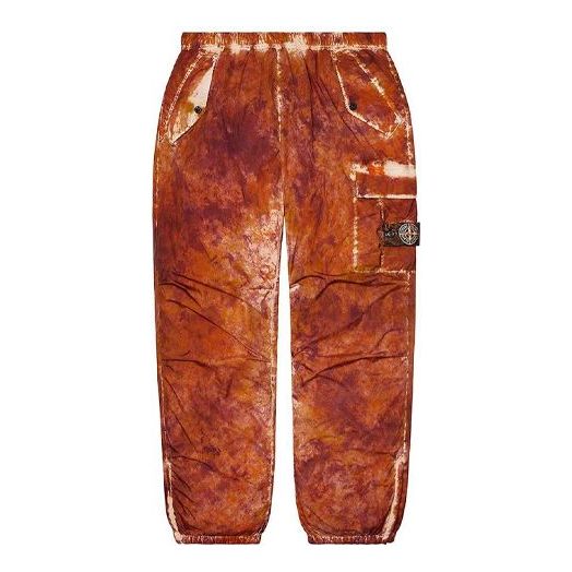 Supreme Week 13 x Stone Island Painted Camo Nylon Cargo Pant SUP-FW20-298-ORA