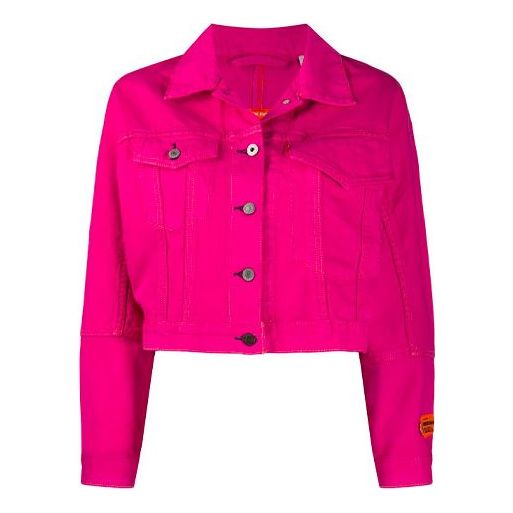 HERON PRESTON x Levis Crossover Button Denim Jacket Pink HWYE005R209270012801