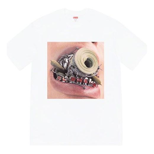 Supreme FW22 Week 1 Braces Tee T SUP-FW22-002-WHI