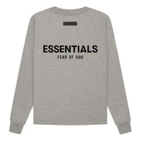 Fear of God Essentials SS22 Relaxed Crewneck Dark Oatmeal FOG-SS22-432