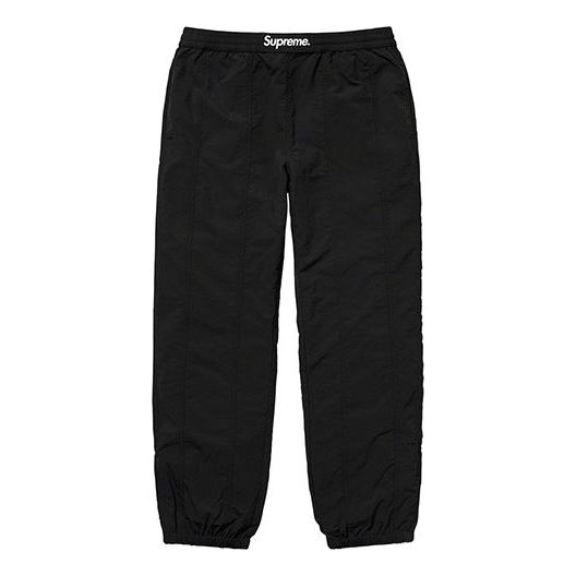 Supreme FW19 Week 11 Paneled Warm Up Pant Black SUP-FW19-993