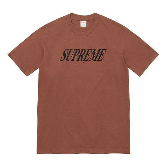 Supreme FW22 Week 1 Slap Shot Tee LogoT SUP-FW22-244-BRO