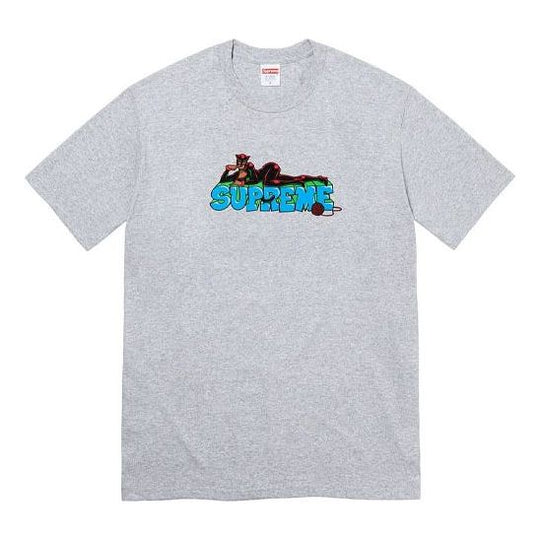 Supreme FW22 Week 1 Catwoman Tee T SUP-FW22-331-GRAY