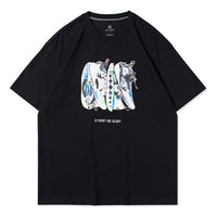 Li-Ning Way Of Wade Team No Sleep Graphic T-shirt 'Black' AHSRA85-2