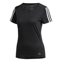(WMNS) adidas Running Sports Short-sleeve Tee Black CZ7569