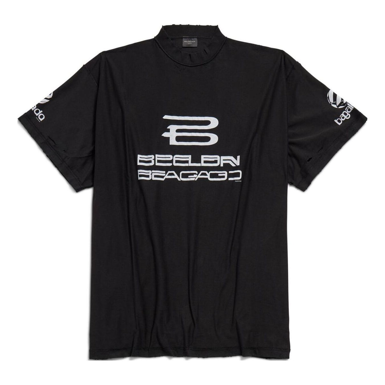 Balenciaga Ai Generated Inside-out T-shirt 'Black' 787358TQVG11569