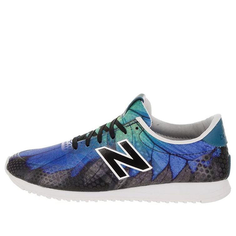 (WMNS) حذاء New Balance 420 Series المُعاد تصميمه منخفض الارتفاع باللون الأسود/الأزرق WL420DFB