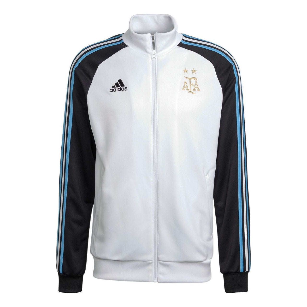 adidas 2022-2023 Argentina DNA Track Top Asia Sizing 'White' HF3955