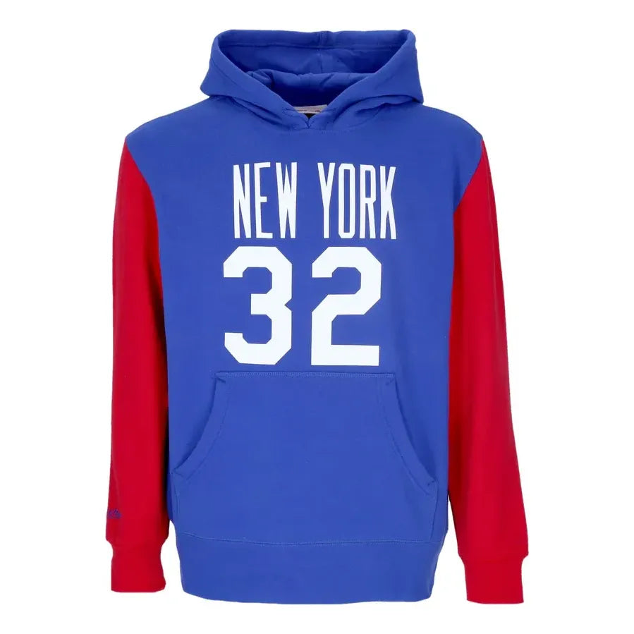 Mitchell & Ness x NBA Nets 1974 Fleece Hoodie 'Julius Erving 32' FNNP3417-NYE74JERRYRD