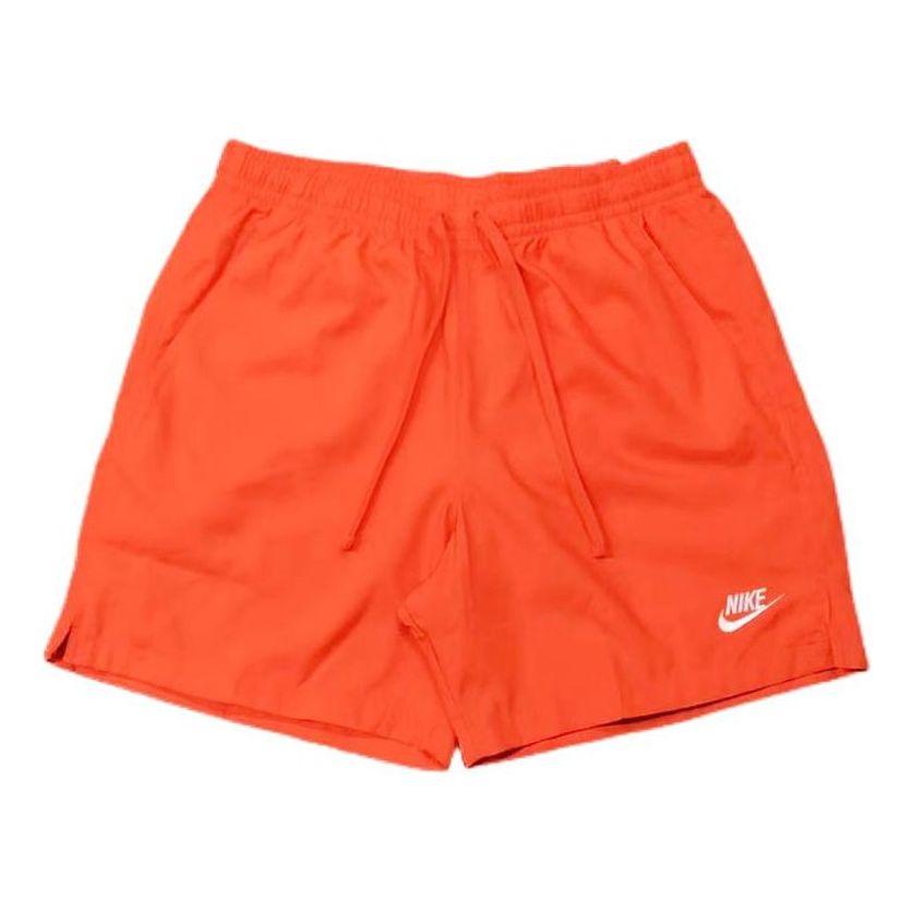 Nike Sportswear Woven Shorts 'Orange' AR2383-842