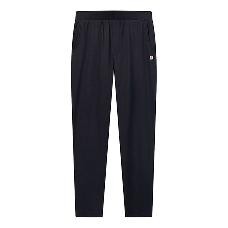 FILA Logo Knit Breathable Casual Pants Blue F11M028617F-NV