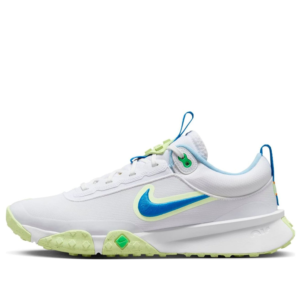 Nike Air Diamond Varsity Turf 'White Volt Blue' FN7454-101