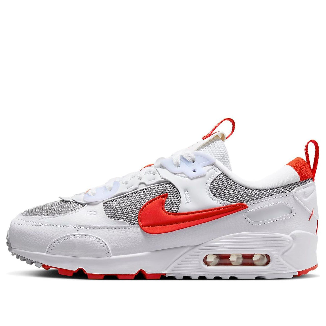 (WMNS) Nike Air Max 90 Futura 'White Picante Red' FD9865-100