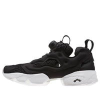 (WMNS) Reebok Instapump Fury Woven Running Shoes Black/White CM9791