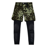 Nike Lab MMW 2 In 1 Pants 'Camo Black' AR5615-010