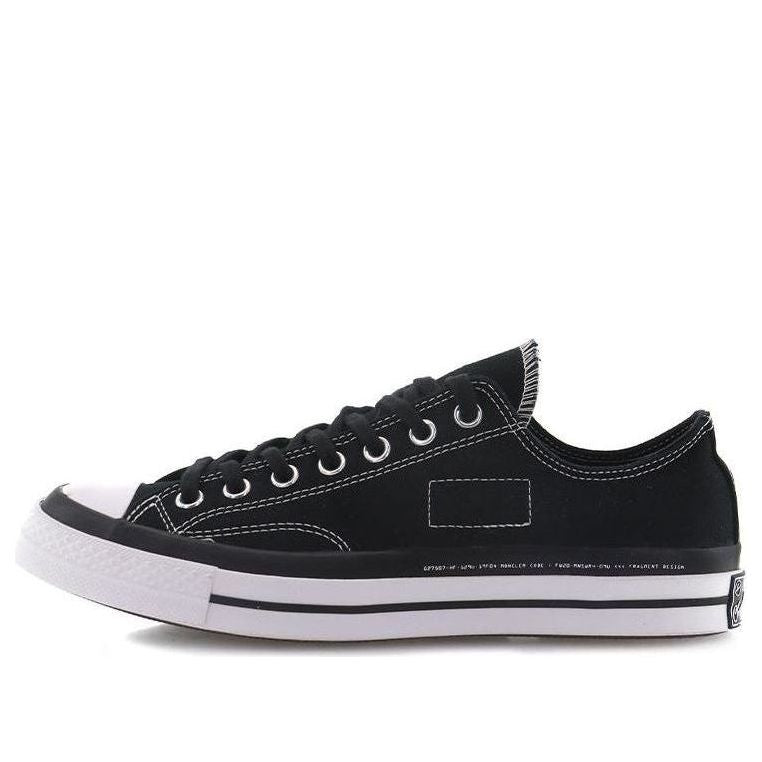 Converse Fragment Design x Moncler x Chuck 70 Low 'Black' 169069C