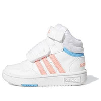 (TD) adidas Hoops Mid 'White Pink Blue' GW6112