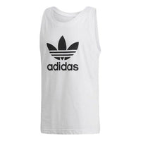 adidas originals Trefoil Logo Sleeve less Sport Vest Men's White DV1508