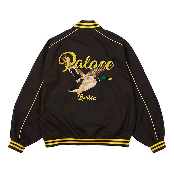 PALACE Creative Alphabet Printing Jacket Unisex Black P20JK105