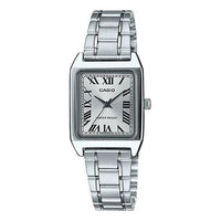 CASIO Ladies DRESS Quartz Silver Analog LTP-V007D-7B