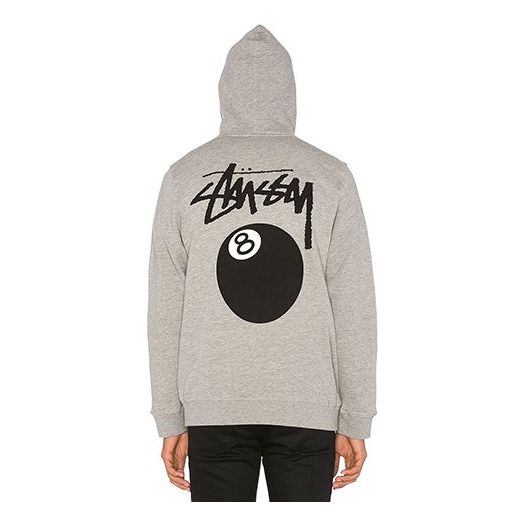 Men's Stussy Casual Zipper Gray 1973825