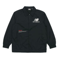 New Balance Casual Cargo Jacket Couple Style Black NAA24013-BK