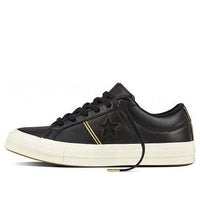 Converse One Star OX Shoes 'Black/White' Leather 159701C