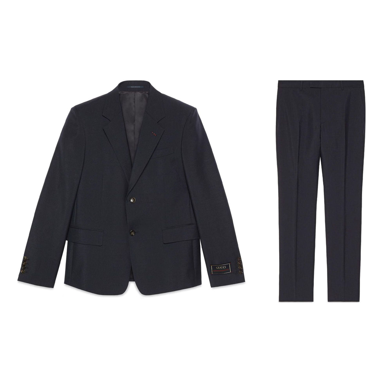 Gucci Wool Mohair Formal Suit 'Midnight Navy' 770371-Z592B-4169
