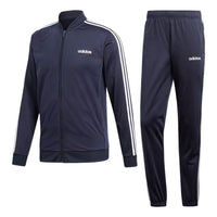 adidas 3-Stripes Track Suit Asia Sizing 'Blue' DV2468