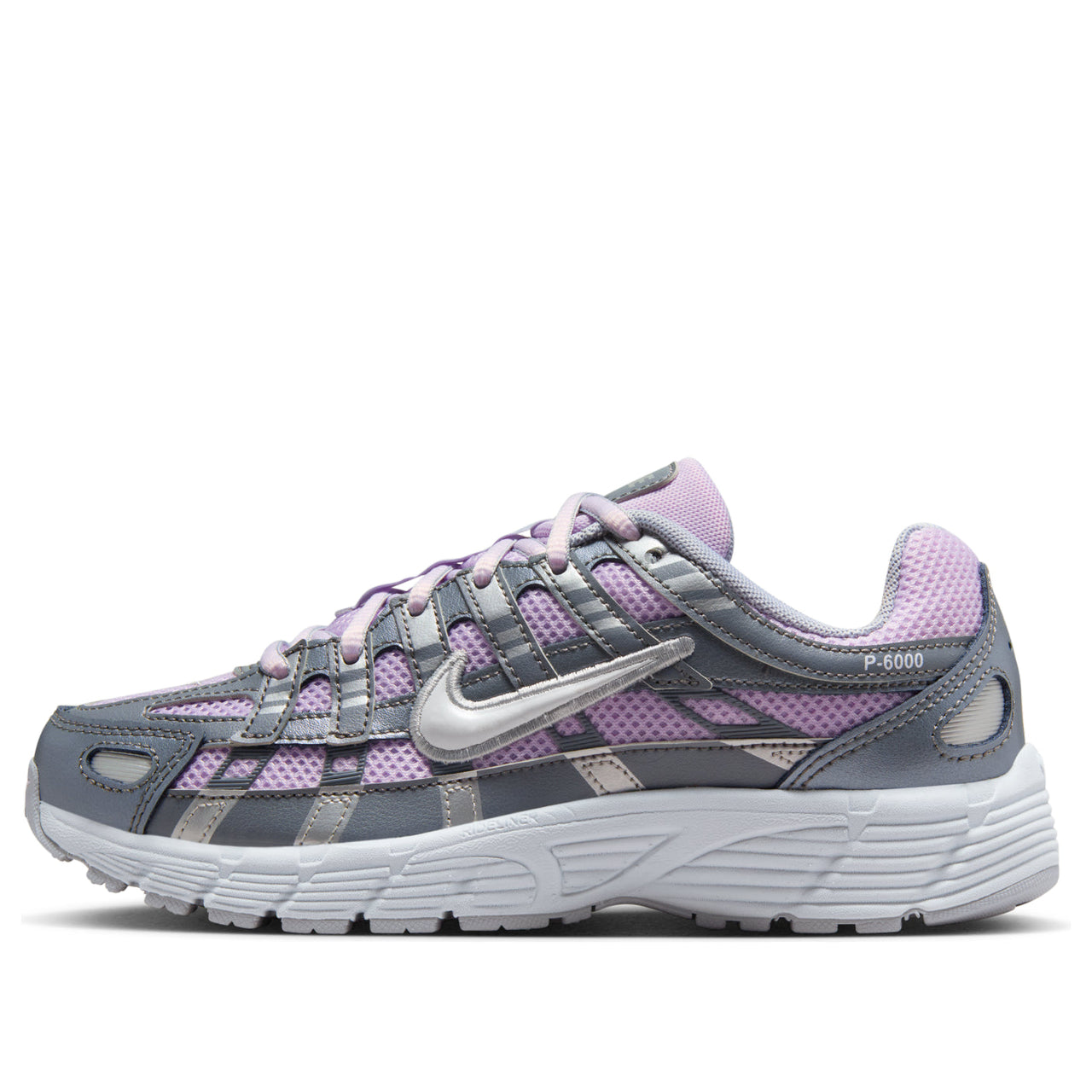 (GS) Nike P-6000 'Doll Smoke Grey Silver' HV5064-500